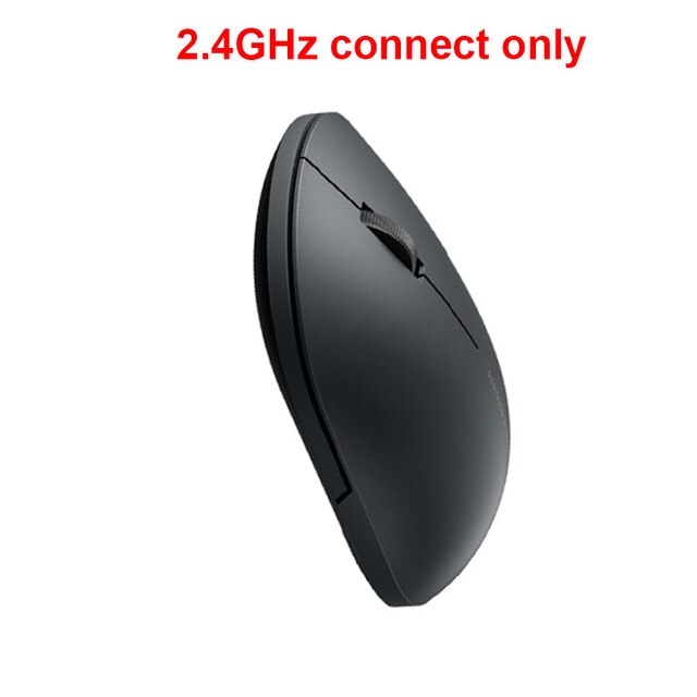 Originele Xiaomi Mi Draadloze Muis Draagbare Game Muizen 1000Dpi 2.4Ghz Wifi Link Optische Mute Muis Mini Muis Voor windows 7/8/10: Mouse2 Gray
