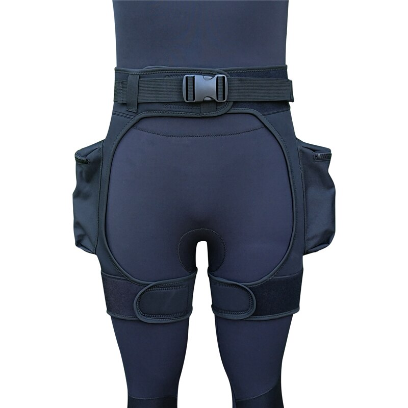 LayaTone 3mm Neopreen Wetsuit Shorts Mannen Submersible Pocket Duiken Korte Been Zakken Broek Vissen Surfen Snorkelen Korte