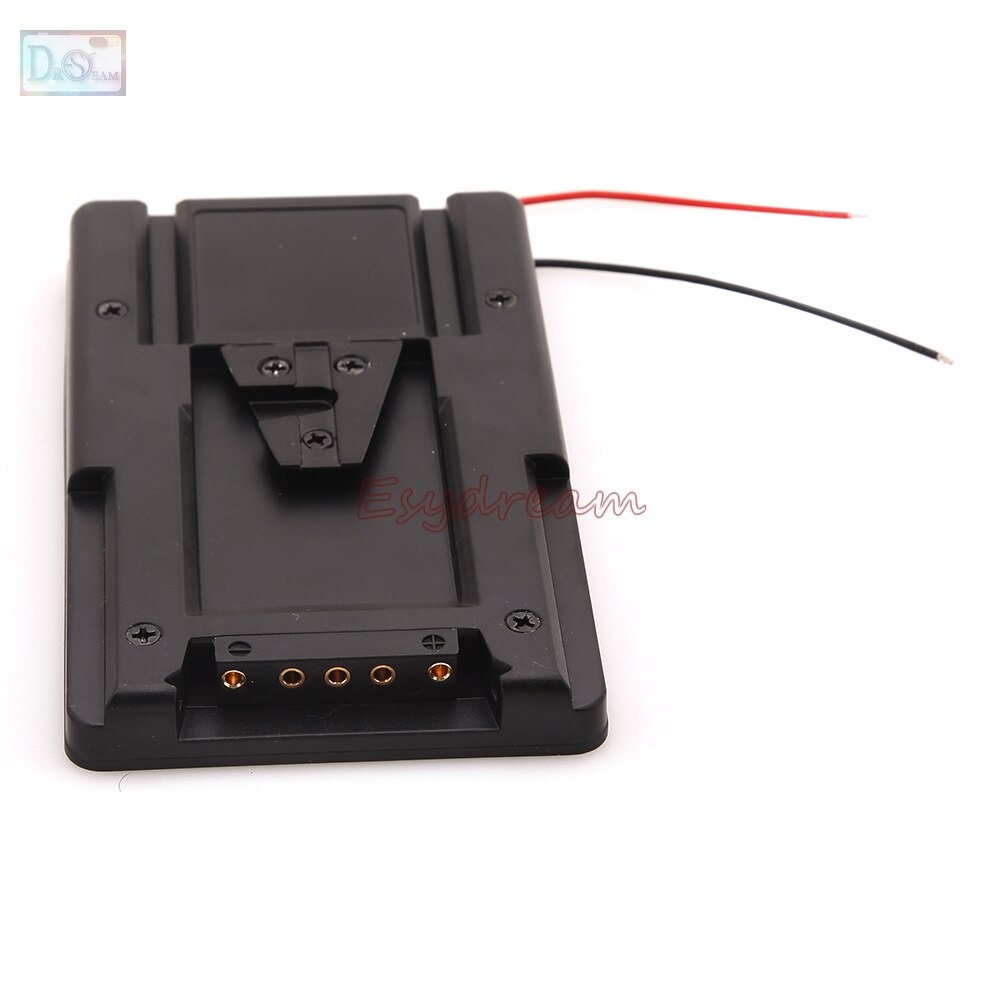 V-lock v-mount plaque d'adaptateur de batterie pour convertisseur Sony HDV DSLR Plate-forme d'alimentation