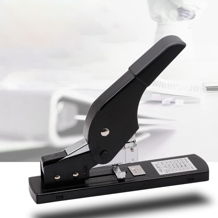 Huisheng Large Size Heavy Stapler Book Size Stapler Labor Saving Binding Machine Office Supplies Special Book Machine Tools