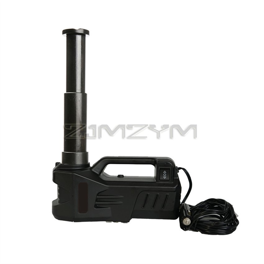 12 V, 3 Tonnen, 5 Tonnen, 150 W, Nennleistung, 13 A, max. Strom, elektrische Auto-Reifenheber-Autoheber, hydraulische Luft, spezifischer Auto-Bodenheber: 23mm / Schwarz
