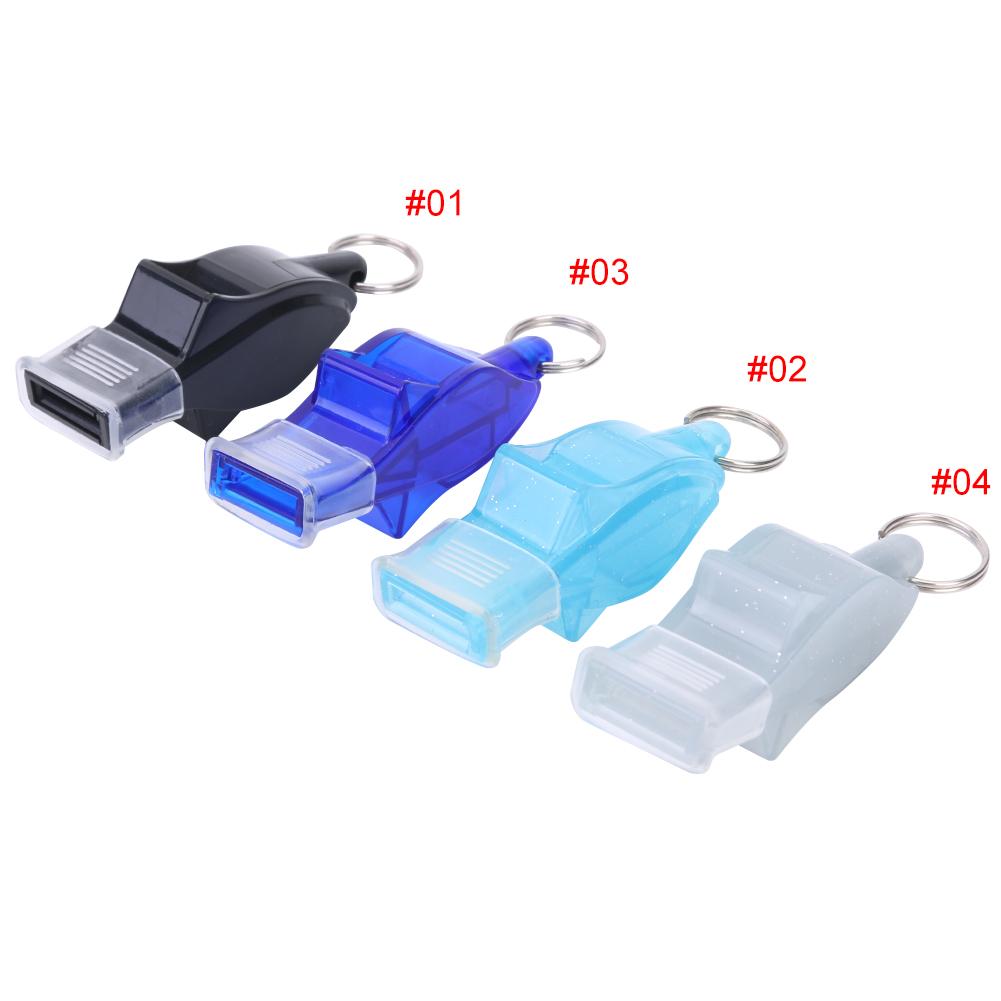 Sports Plastic Whistle Soccer Basketball Baseball Volleyball Match Referee Whistles Outdoor Survival Tools