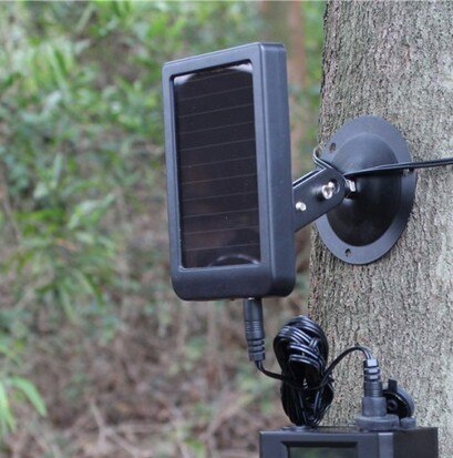 Suntek HC300M 940 Nmnigh Vision 12MP Trail Camera Gsm Wildlife Camera: Solar Charger
