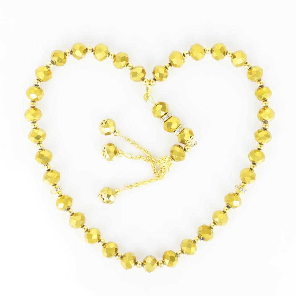 Tasbih perles de prière bracelet Islam musulman perle de prière Tasbeeh compteur Zikr chapelet perles Masbaha méditation Bracelets pour femme hommes: Bleu