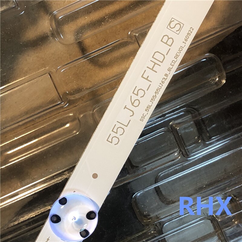 1 sæt= 10 stk led baggrundslys strip til  lg 55 uj 6300 55 uj 6307 55 uj 635v 55 lj 5500 55 uj 635 55 uj 63_ uhd 55 lj 55_ fhd ab