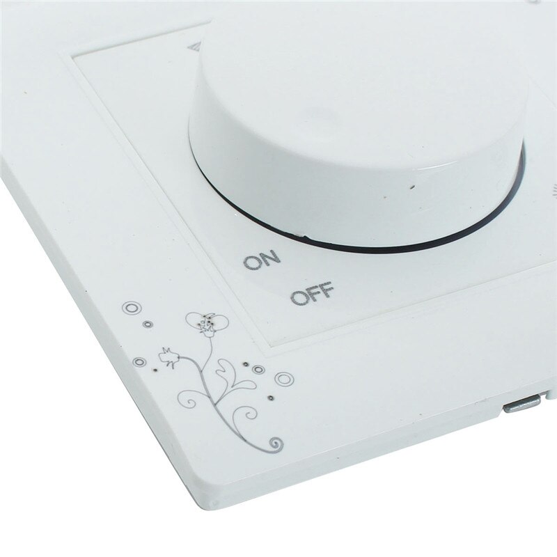 Licht Dimmer Verstelbare Helderheid Controller Lamp Licht Helderheid Muur Schakelpaneel Ac 110-250V