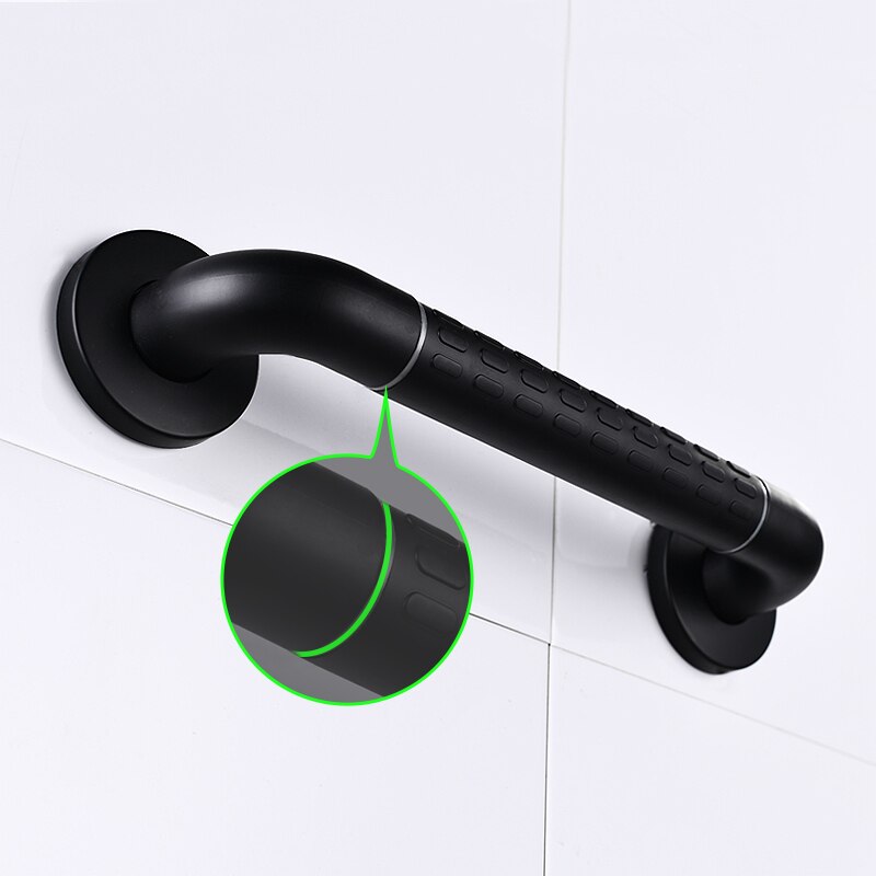 Pasamanos de seguridad sin barreras, Barras de agarre de acero inoxidable para baño para ancianos y discapacitados, montaje en pared, Mango antideslizante para bañera y ducha