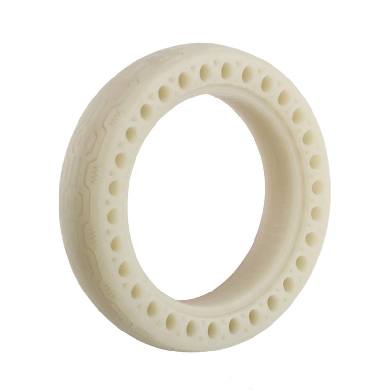 Lichtgevende Schokdemper Voor Xiaomi Mijia M365 Scooter Skateboard Demping Rubber Banden Wielen Band Fluorescerende Effen Gat Banden