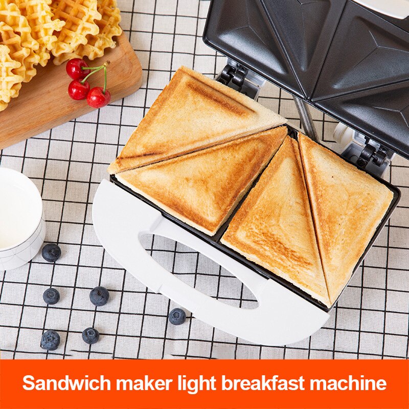 Sandwichera Multifunción 4 En 1, Máquina Para Hacer Waffles