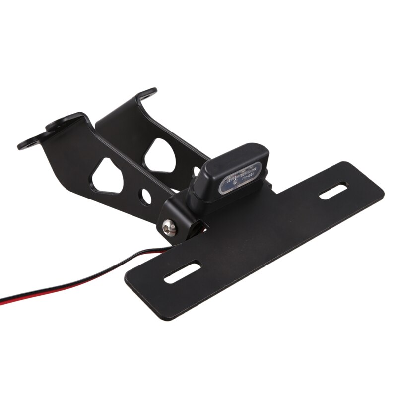 Soporte de placa de matrícula para motocicleta soporte para matrícula luces Led para YAMAHA MT-07 FZ-07 MT 07