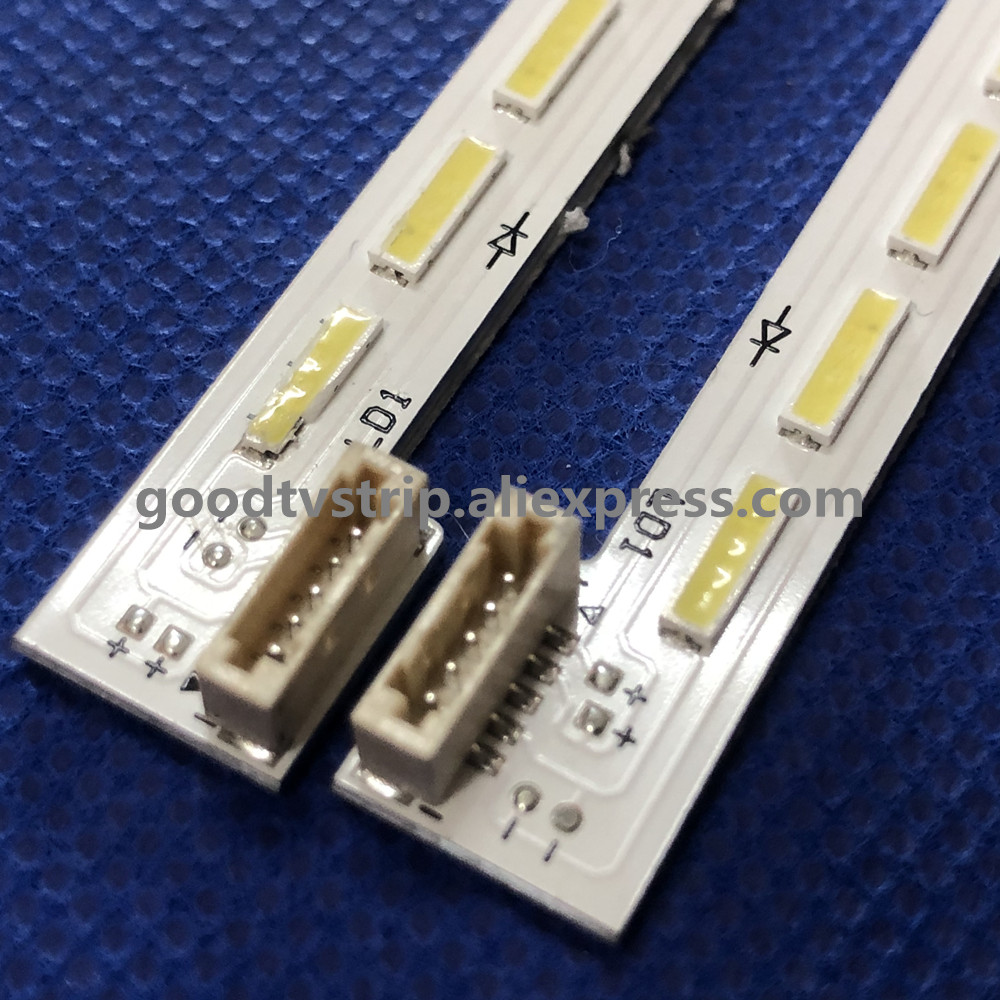 Tira de luces LED de retroiluminación, accesorio para televisor Sony de 55 &quot;, KDL-55W8100A 55W805 6922L-0066A NLAC40225L NLAC40225R LC550EUF FG F1 AV55V5, 64 lámparas
