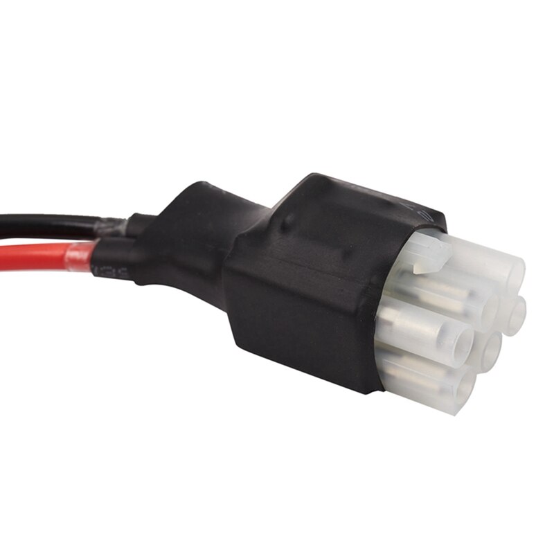 Mool 2x 30a 1m fuse 6 pin short wave power supply cord cable for yaesu ft -857d ft -897d