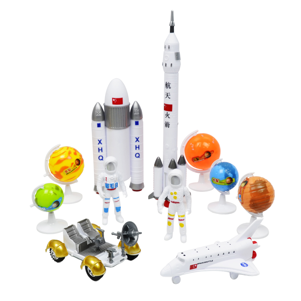 Ruimte Exploratie Speelgoed Pak Luchtvaart Rocket Model Kinderen Educatief Speelgoed