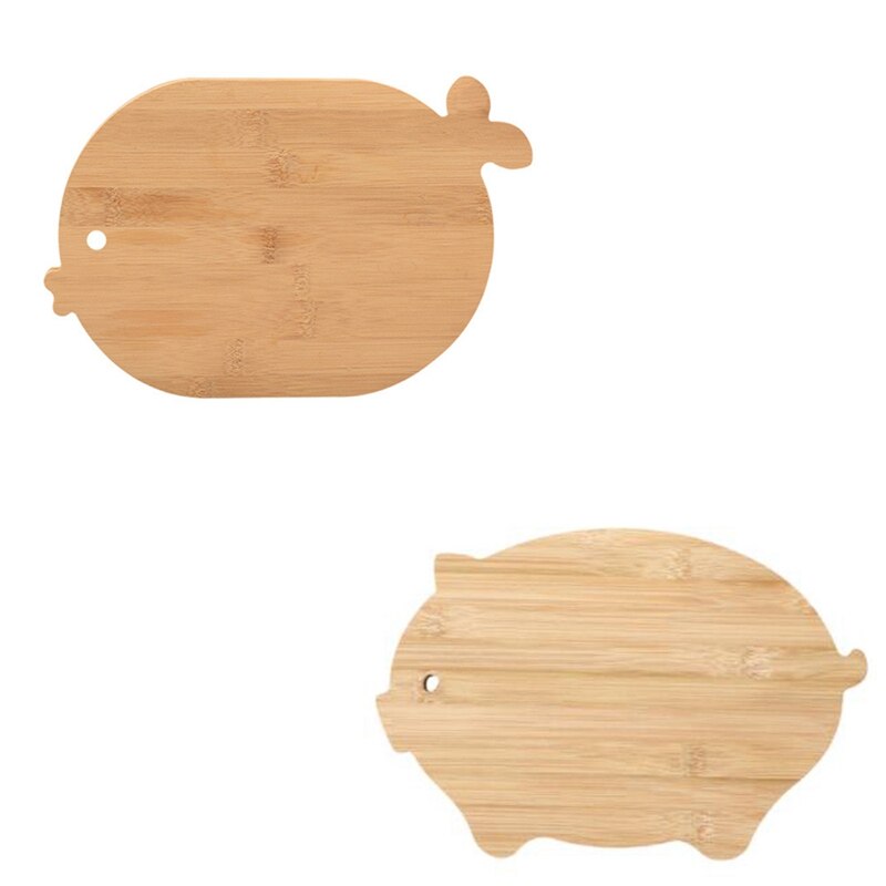 Praktische Dier Vorm Snijplank Huishoudelijke Mildewproof Massief Houten Snijplank Kleine Slaapzaal Mini Fruit Mes Board