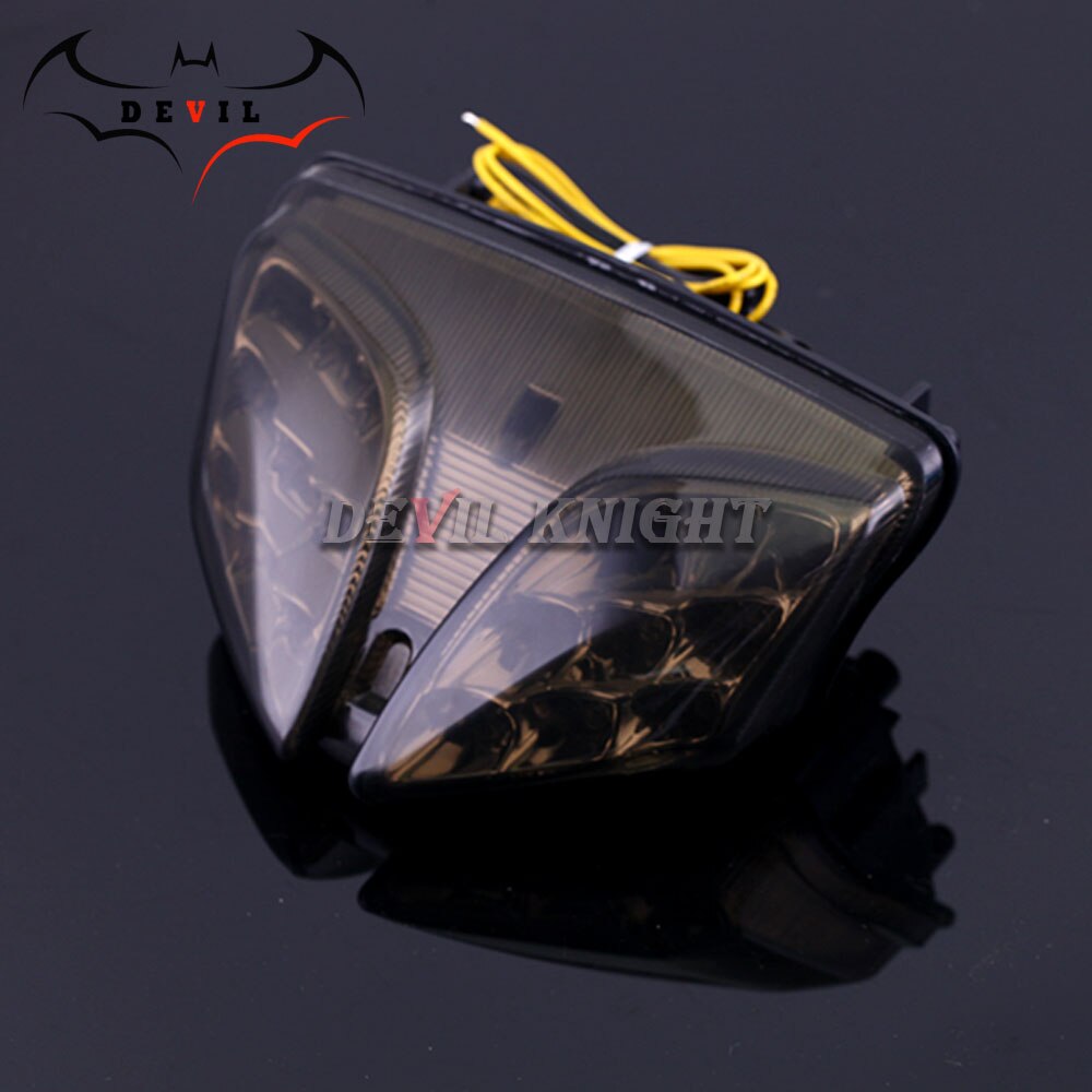 Feu arrière LED intégré pour Suzuki GSXR GSX-R, 600, 750, , , K8, K9, clignotant, accessoires lumineux pour motos, GSX-R, 1000: smoke