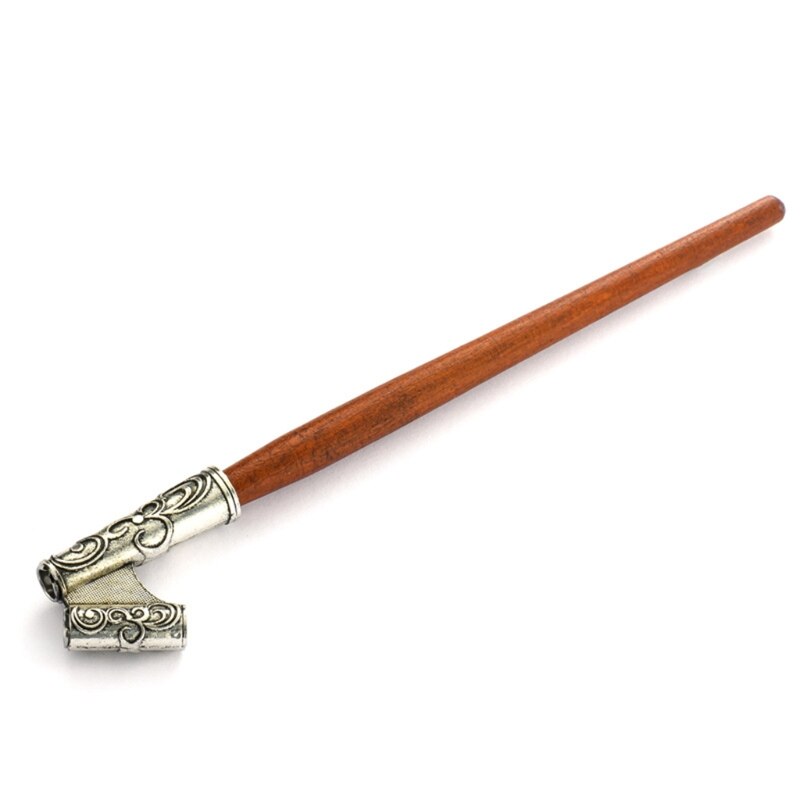 DXAB Wood Calligraphy Dip Pen English Calligraphy Pen Script Oblique Dip Pen Holder: SP278 silver