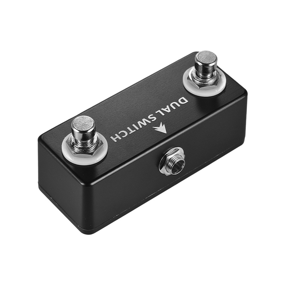 MOSKY DUAL SWITCH Guitar Pedal Dual Footswitch Foot Switch Guitar Effect Pedal Full Metal Shell Guitar Parts & Accessories