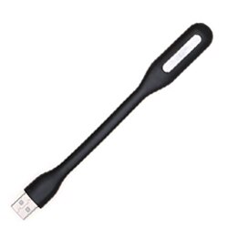 6 kleuren Portable Voor Xiaomi USB LED Light met USB Voor Power bank/computer/notebook Led Lamp Beschermen gezichtsvermogen USB LED laptop: Black