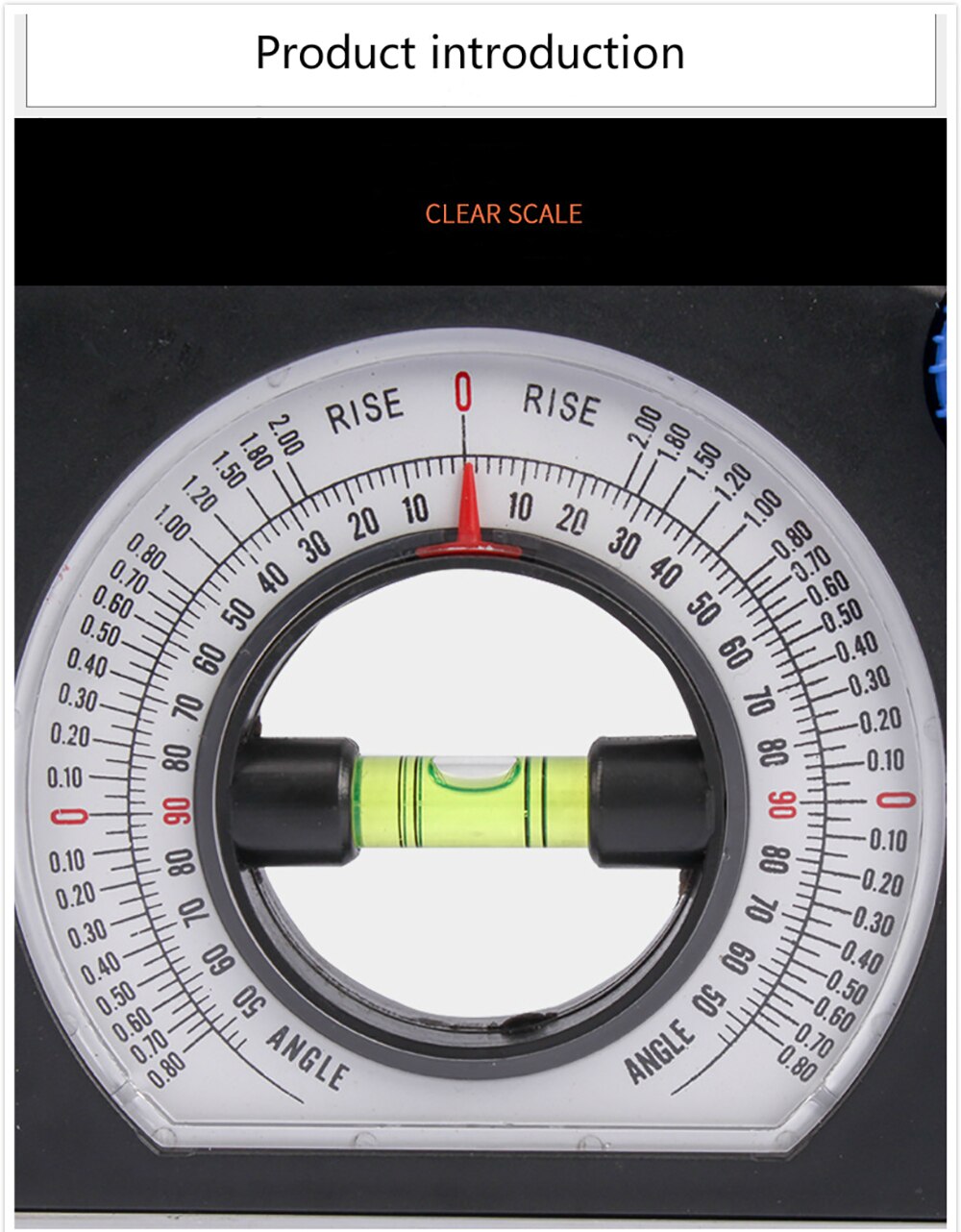 Multifunctional Slope Protractor Measuring Instrument Inclinometer Carpenter Tools Angle Measurement Square for Angles