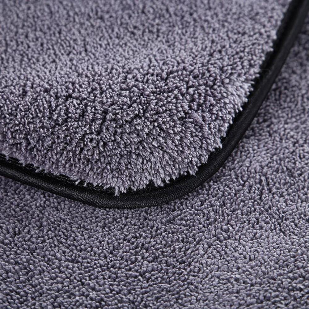 Bilvask 1200 gsm bil detaljer mikrofiber håndklæde bil rengøring tørringsklud tyk bilvask klud til biler køkken bilplejeklud