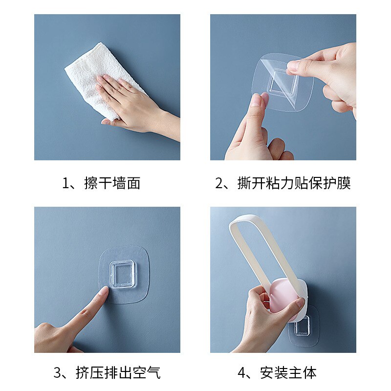 Foldable Clothes Hanger Hook Wall Sticking Storage Rack Hangers for Saving Space In The Cloest Kitchen Bathroom Storage Rack
