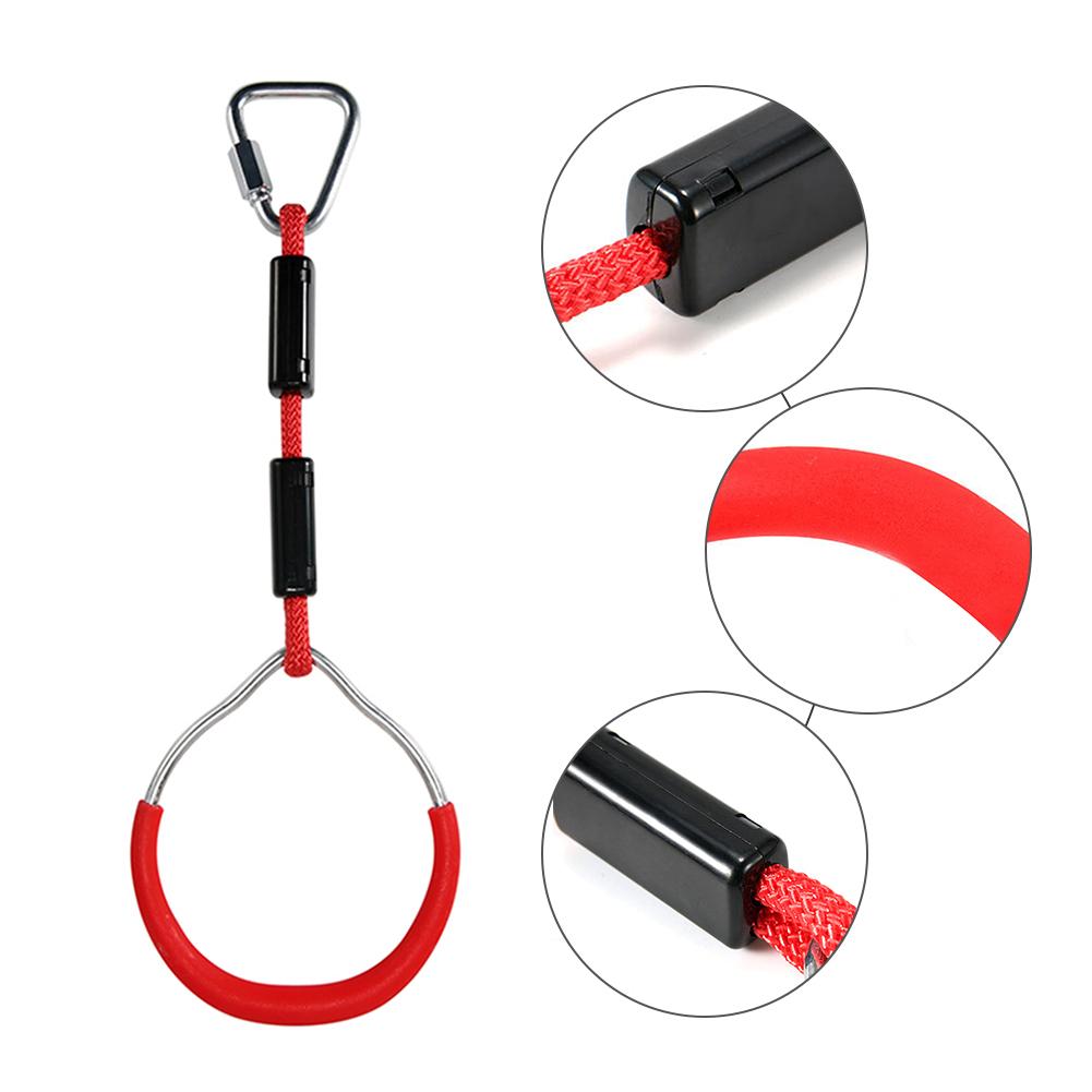 Kids Swing Bar Ringen Kinderen Outdoor Gymnastic Ring Ninja Hindernisbaan Klimmen Muur Accessoires Kids Fysieke Training