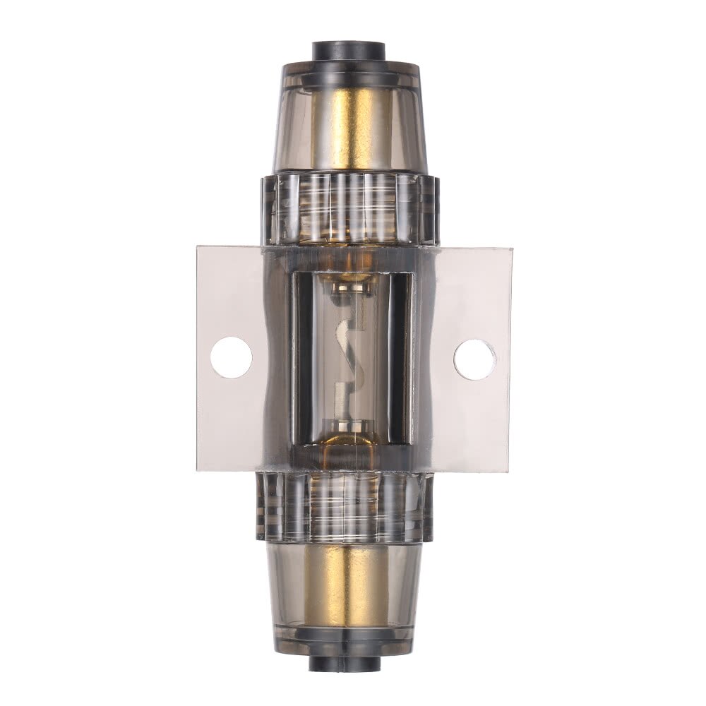 Porte-fusible AGU en ligne IMC Audio 60 Amp, adapté aux fils gris de calibre 4 8 10