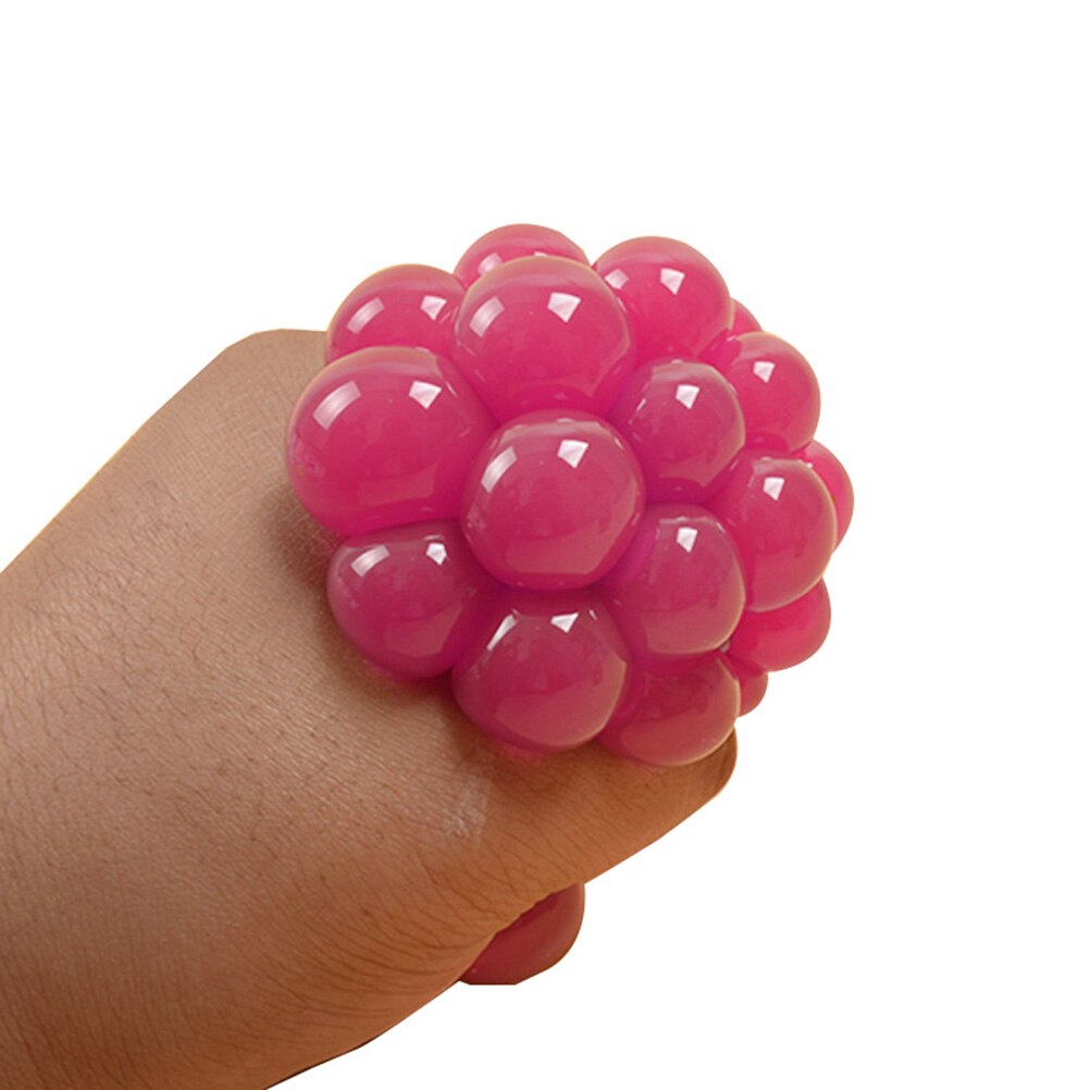 Fancy squishy mesh boll stressavlastning pressa druvkulor handleksak sensoriska roliga leksaksprylar för vuxen och barn  #30