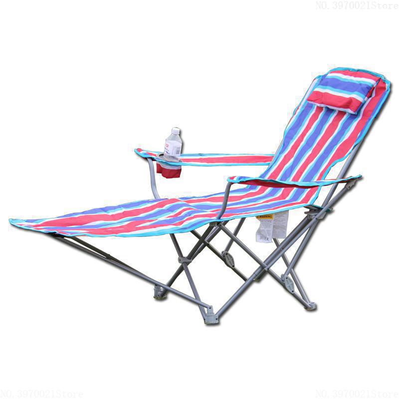 Multinfunktionel hvilestol klapstol let kontorhave lurebed udendørs fiskeri camping strandstole: Default Title