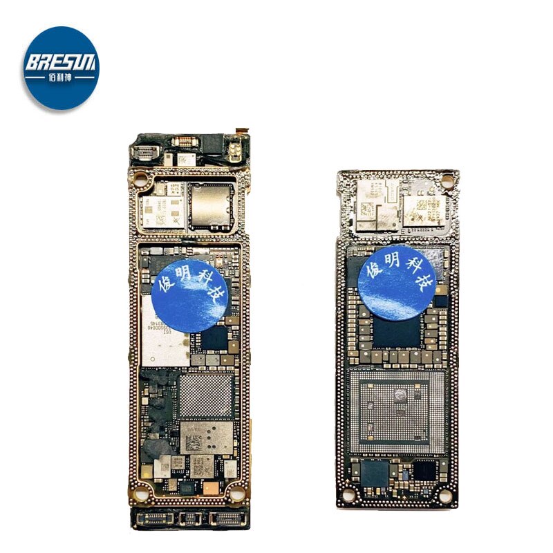 For iPhoneX logic board xs xsmax polishing CPU board bottom iPhone11 11Pro Max switching CPU baseband cutting CNC board