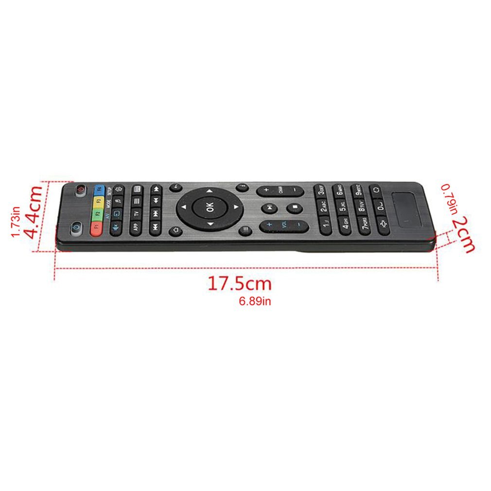 Universal fjärrkontroll för mag 254 mag 250 abs plast ersättning tv box fjärrkontroll för set top box