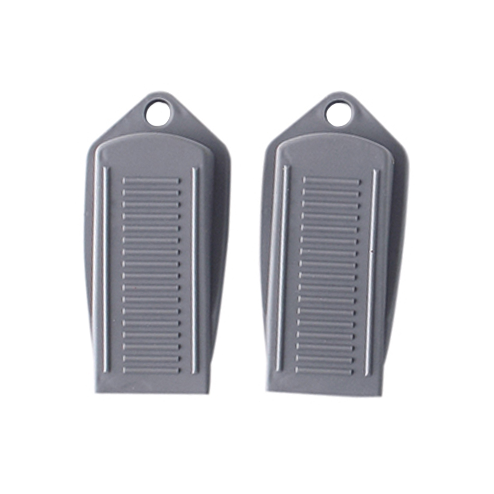 2pcs/set Rubber Door Stopper Child Safety Gate Guard Eudemon Anti Skid Slam Stop Wedge Holder