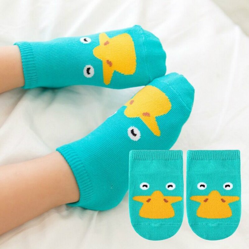 4 Paren/partij Antislip Mat Sokken Baby Sokken Zomer Ademend Katoen Baby Sokken Kinderen Kids Jongens Meisjes Korte Sok 0-4 Jaar