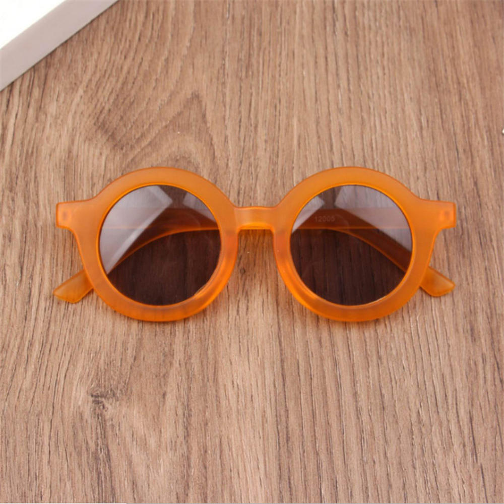 Kids Sunglasses Boys Retro Children Sunglasses Girls Sun Glasses Vintage Baby Oculos simple Wild British Style Eyewear: 6