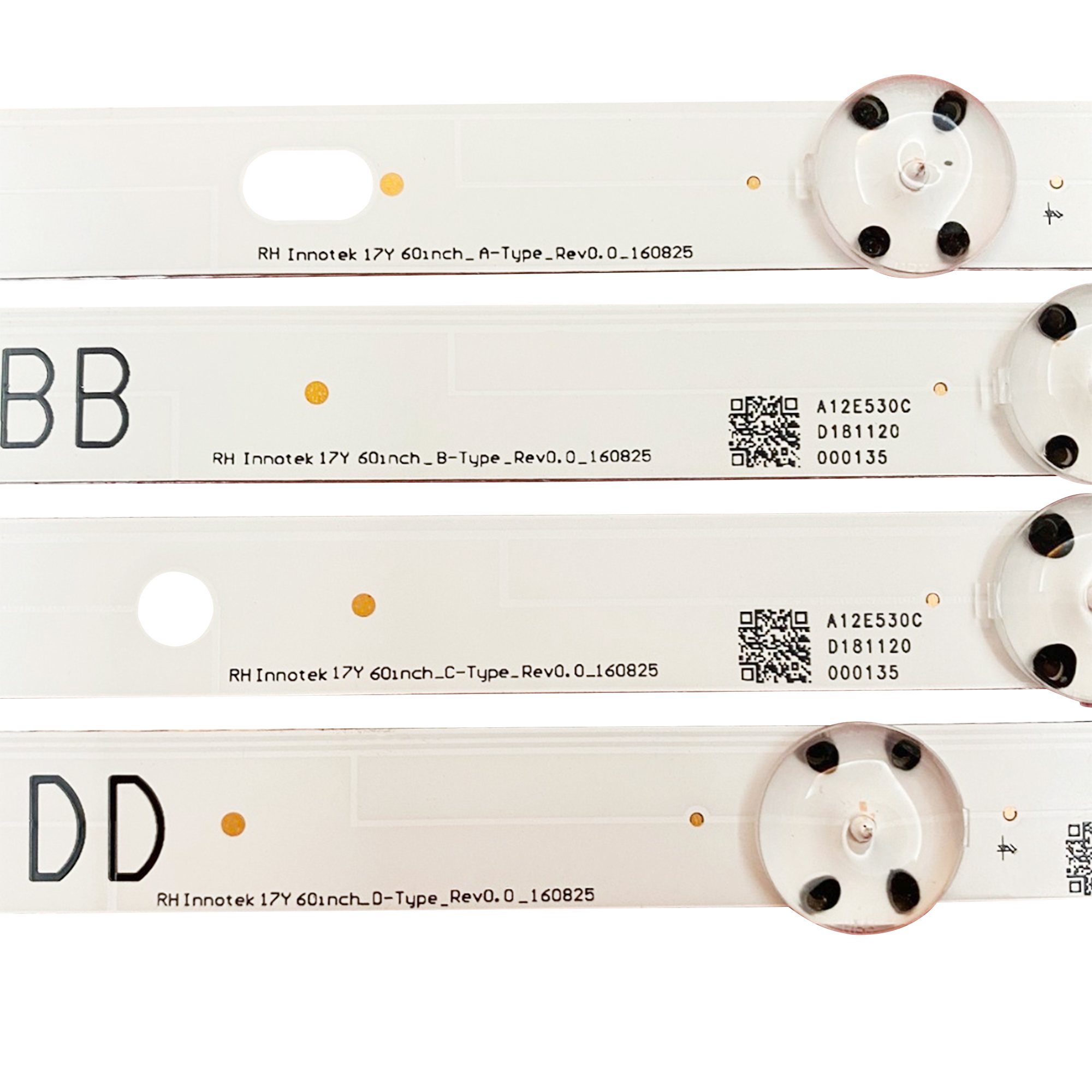 Bandes Rétroéclairage LED Pour Téléviseurs LG 60 Pouces – 10 Pièces Pour Modèles 60UJ63, 60UJ6300, 60UJ6050… Remplacement Facile !