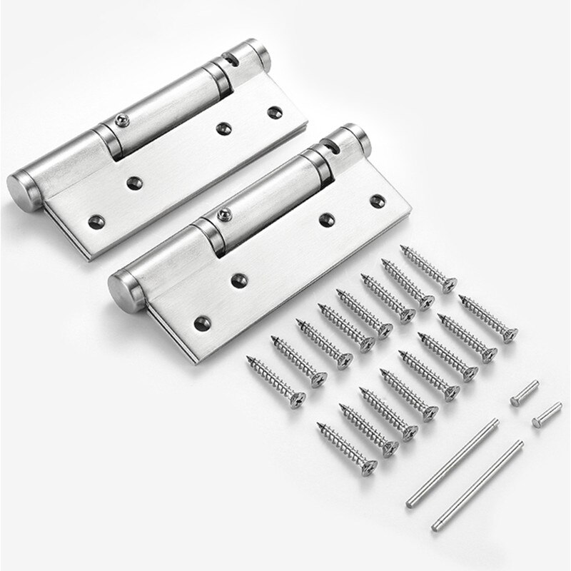 Thicken Stainless Steel Hydraulic Hinge Window Cabinet Door Connector Furniture Spring Mute Hinges Home Hardware Accessories