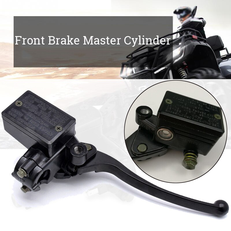 Aluminium bremse cylinder 7/8 "styr udskiftning motorcykel reservoir universel pålidelig