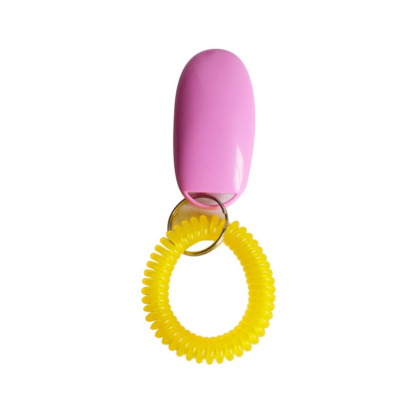 1pc huisdier honden training clicker fluit kleurrijke praktische gehoorzaamheidstraining hulpmiddel gids polsband voor slimme hond huisdierbenodigdheden: 03