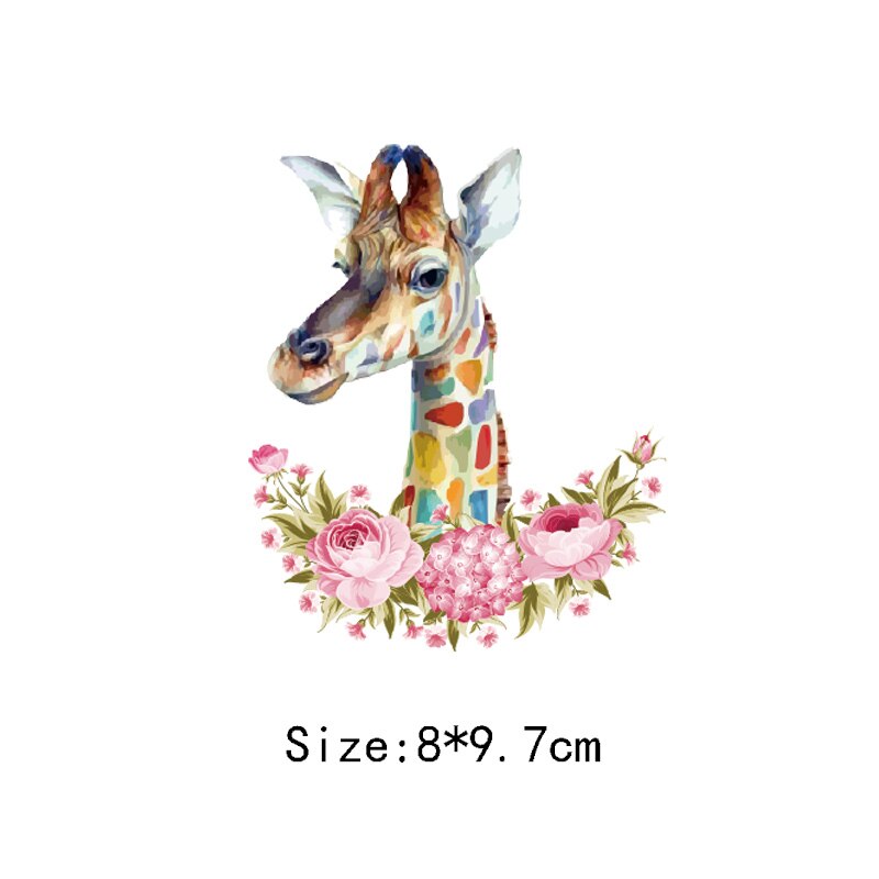 Prajna thermische strijkijzer warmteoverdracht sticker hart bloem warmteoverdracht vinyl patch strijkapplicatie patches voor kleding t-shirt: Blauw