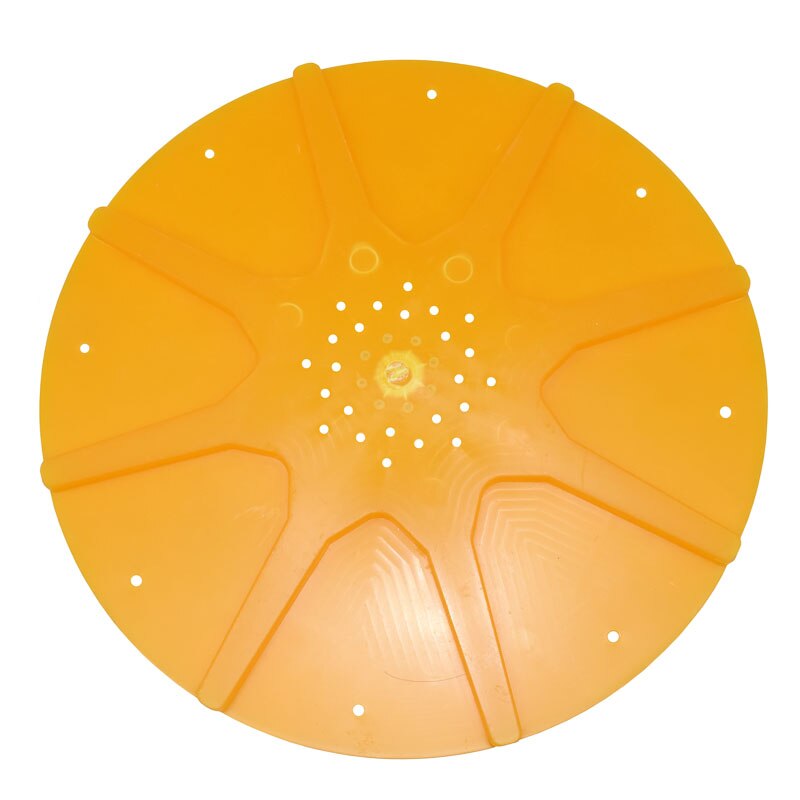 8 way circular door exit disc beehive door beekeeping equipment Bee flight control Yellow plastic anti-escape device 5 pcs