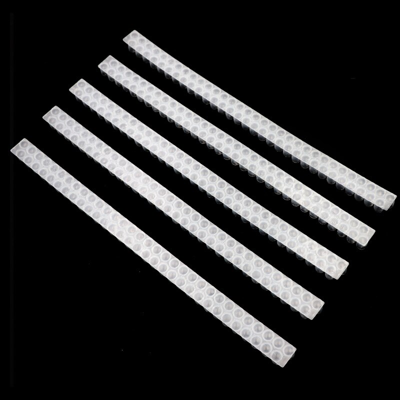 2PCS Beekeeping Royal Jelly Strip Double Rows Cells Collect Bee Milk Pulp Sheet Bar Plastic Bees Tools White Equipment Supplies