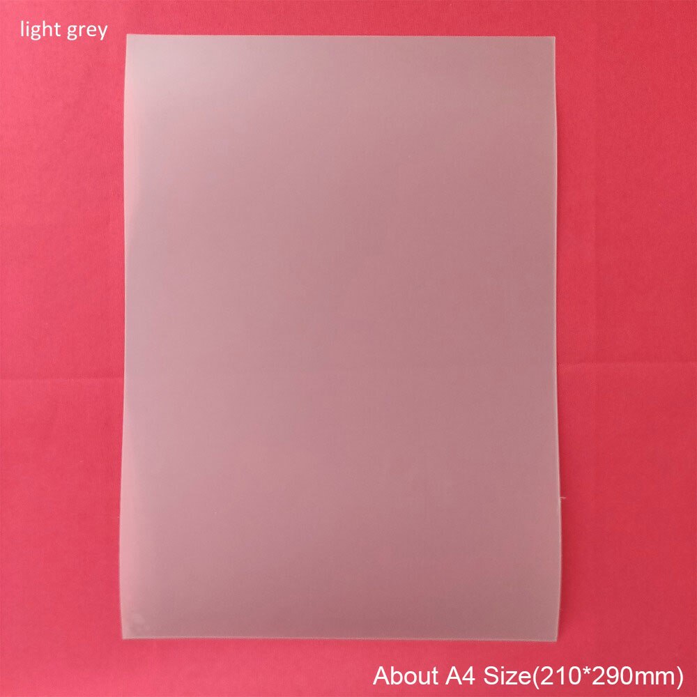 1 piece 3D Transparent Holographic Projection Film sample Adhesive about 210*290mm A4 projection screen car automobile display