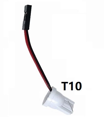 2/4/10 Uds accesorios de Interior de coche 18/24/48 SMD T10 4W 12V COB Panel Interior de coche luces LED bombilla de lámpara luz de techo de coche Panel de coche: Rojo / 3.000 K