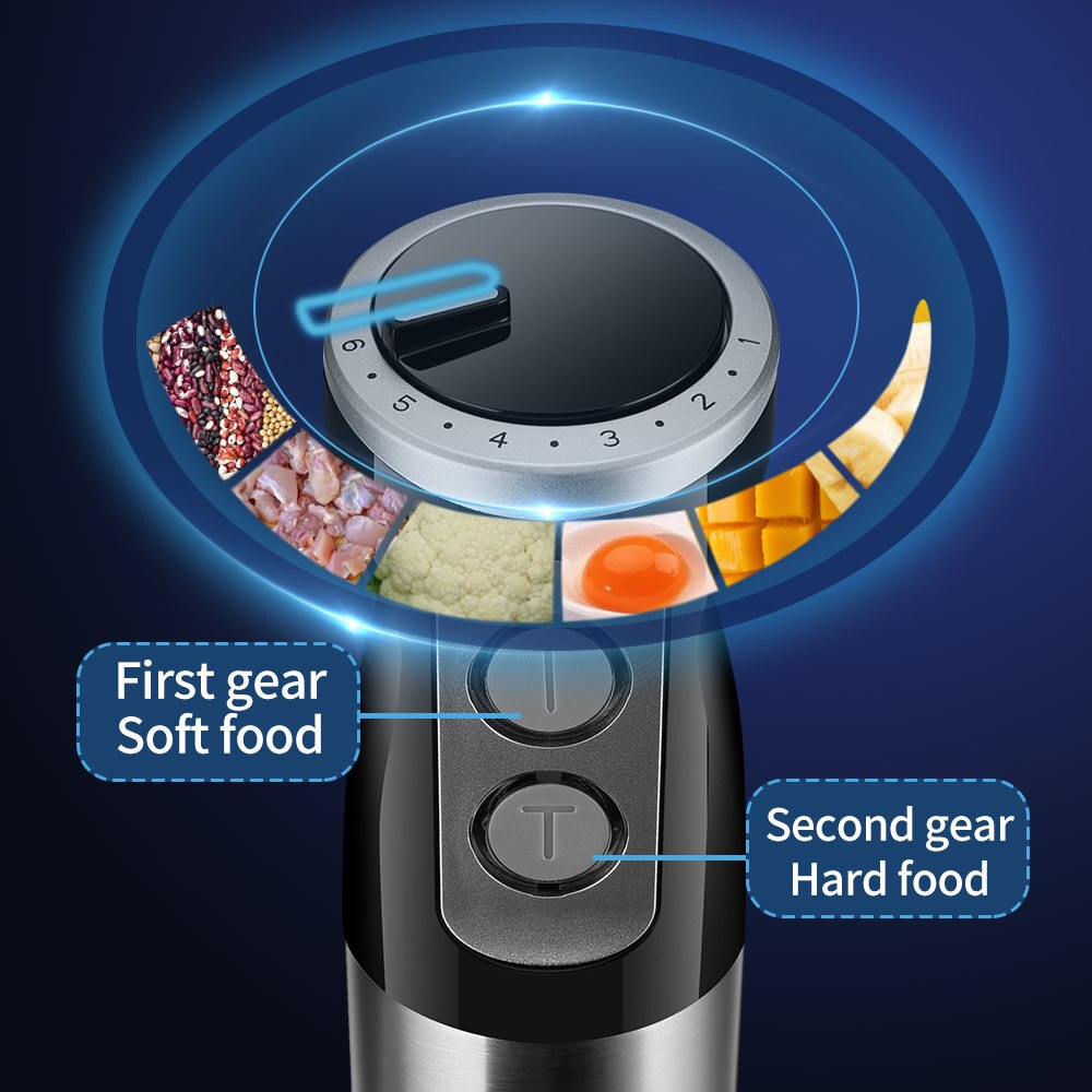 saengQ Electric Blender Mixer High Power Food Processor Mixer Kitchen Ice Juicer Crushing Vegetable Fruit Stirring Meat Grinder