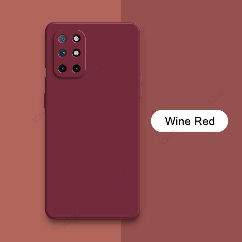 Für OnePlus 8T 5G doppelt Liner Telefon fallen 360 Weiche Original Quadratische Flüssigkeit Silikon Zurück Abdeckung eins Plus onePlus8T 8T Hülse Taschen