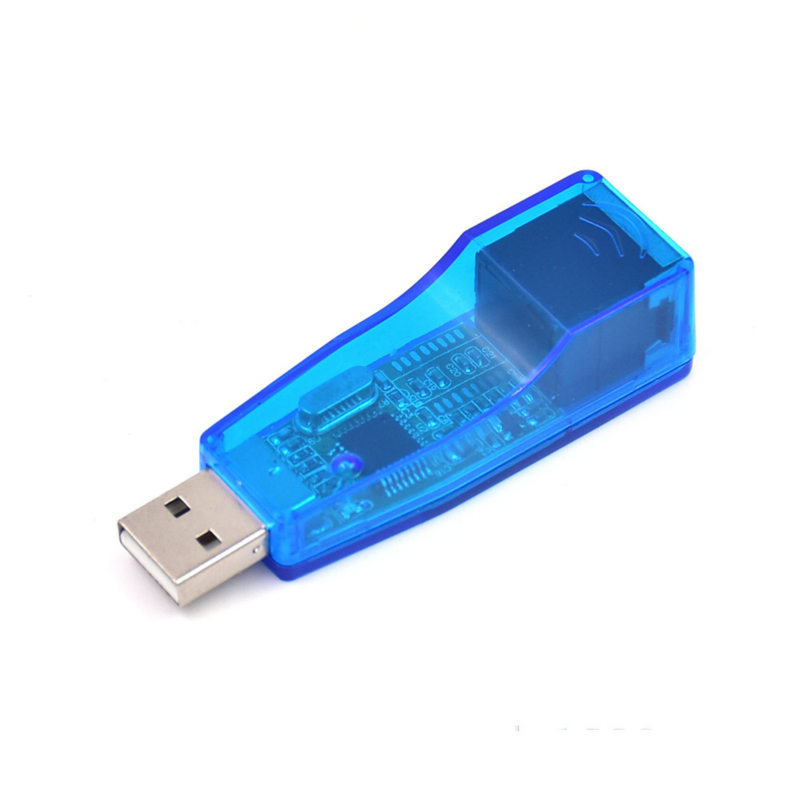 Convertidor de red Ethernet LAN USB a RJ45, tarjeta de red de 10/100Mbps para PC, portátil, Win 7, adaptador LAN Android,