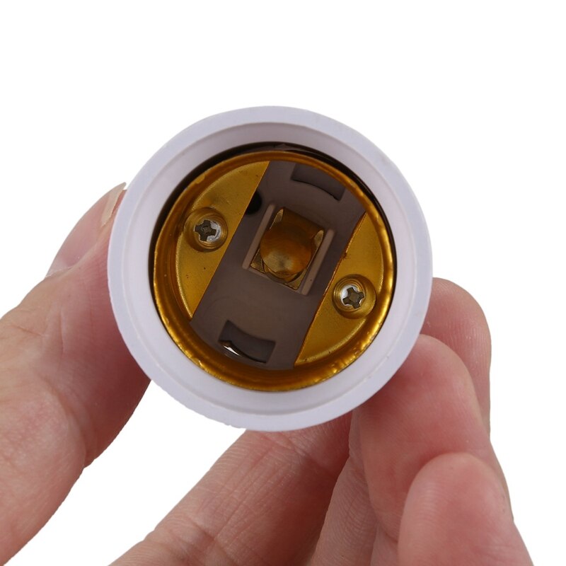 E27 zu E27 Verlängerung Basis LED Licht Lampe Adapter Sockel Konverter