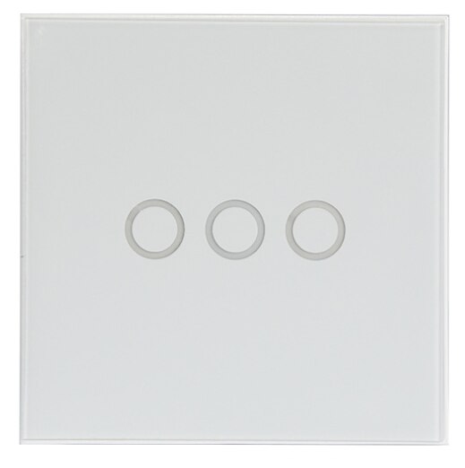 Smart WIFI EU Light Switch 1/2/3 Gang Touch Sensitive Wall Type Home Automation Z Wave Wireless