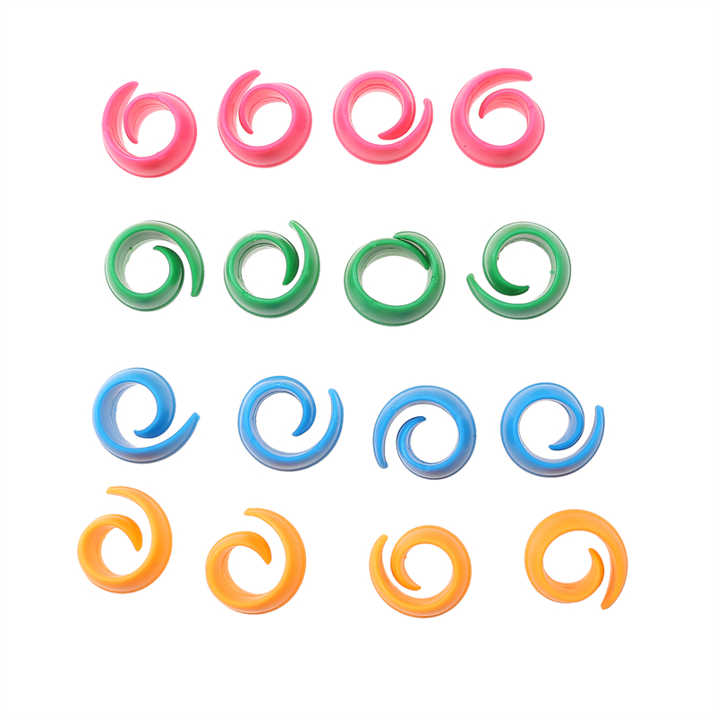 16/32Stck Silikon Faden Spule Ring Bunte Spule Schellen Halfter Spule Sparer Gewinde Spule Huggers DIY Handwerk NäHenne werkzeuge