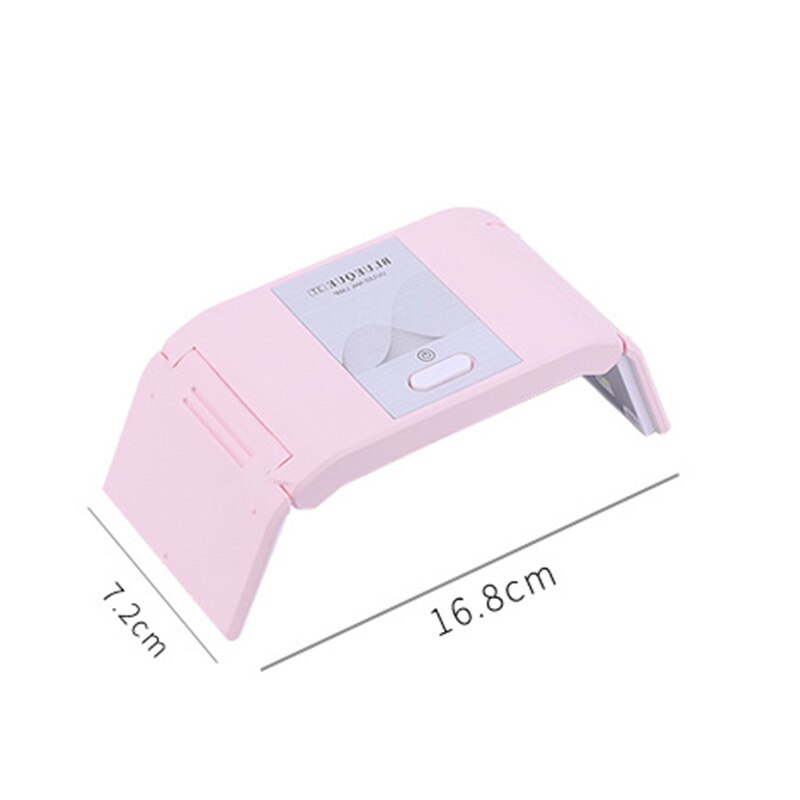 Trådløs genopladelig negle led lampe 24w gel polish tørretumbler led hærdningslys manicure lamper ledningsfri nail art lampe
